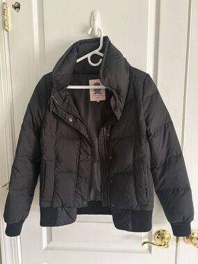 Black Juicy Couture puffer jacket